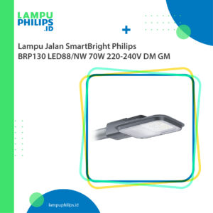 Lampu Jalan SmartBright Philips BRP130 LED88NW 70W 220-240V DM GM