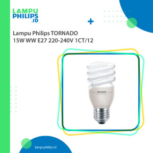 Lampu Philips TORNADO 15W WW E27 220-240V 1CT12