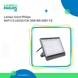 Lampu Sorot Philips BVP172 LED43CW 50W WB GREY CE