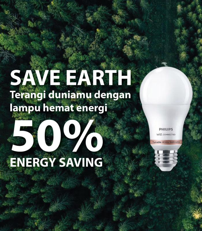 save earth lampu philips distributor resmi